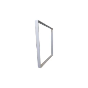 Biała Ramka Zatrzaskowa Do Montażu Natynkowego Panelu LED 60x60 / Aluminium
