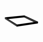 Czarna Ramka Zatrzaskowa Do Montażu Natynkowego Panelu LED 60x60 / Aluminium