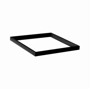 Czarna Ramka Zatrzaskowa Do Montażu Natynkowego Panelu LED 60x60 / Aluminium